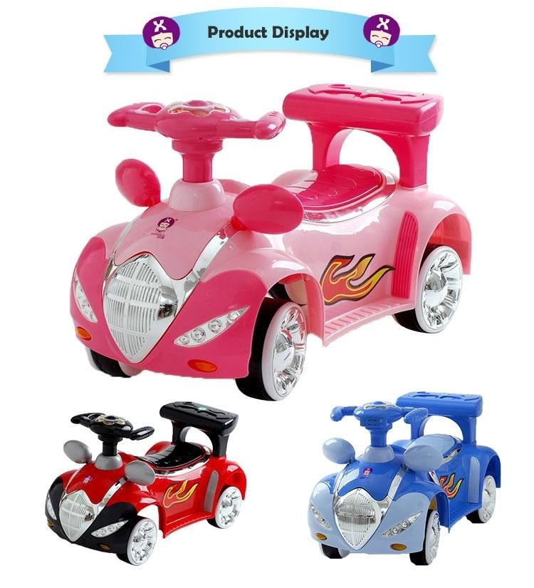 Non Powered 4 Wheel Sports Car Kids Ride On Toys For 8 Year Olds