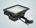 UL FCC CE RoHS SAA Listed 50W PIR Infrared Motion Sensor LED Floodlight