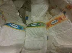 Pure Cotton 3D LINK Disposable Baby Diapers 