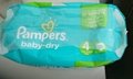 Pure Cotton  Baby-dry Pamper  Diapers  3
