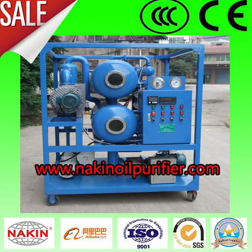 ZYD Double-stage vacuum transformer oil purifier