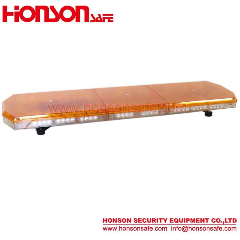 Low-profile LED Warning Flashing Vehicle Lightbar with 100W Siren Speaker HS4120 3