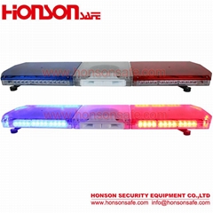 Low-profile LED Warning Flashing Vehicle Lightbar with 100W Siren Speaker HS4120