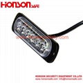 3W LED Super Slim police car Surface Mount Strobe Lighthead HF-160 5