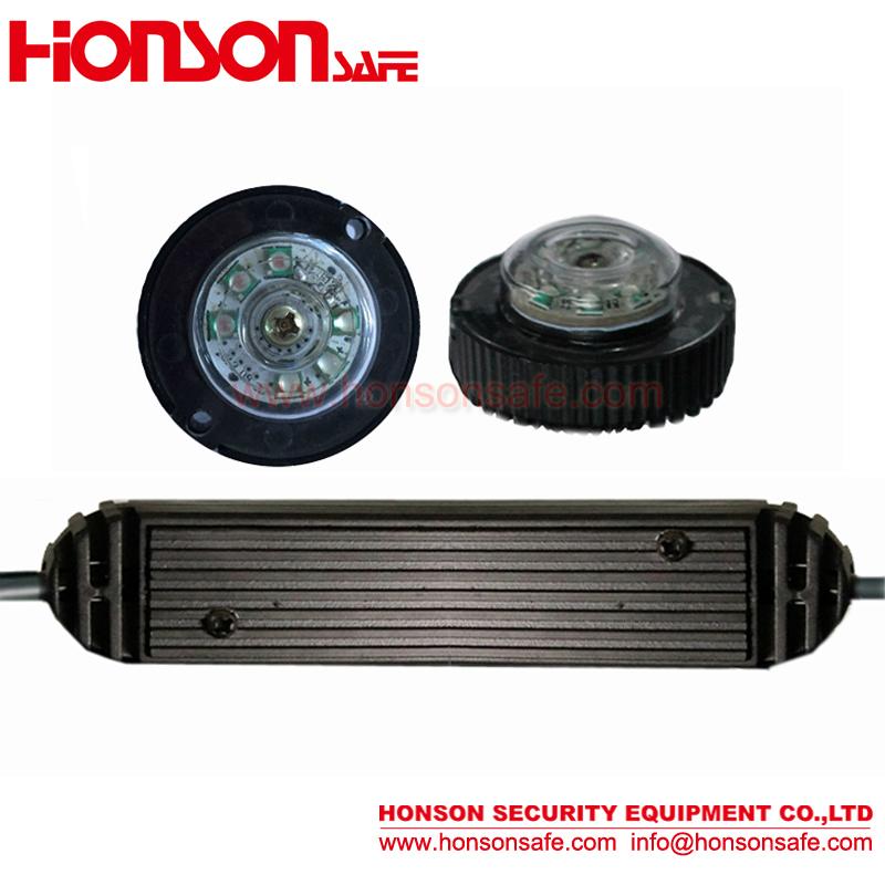 Popular Amber and Blue LED Strobe Hide A Way Lights for Police Vehicle HA-61B