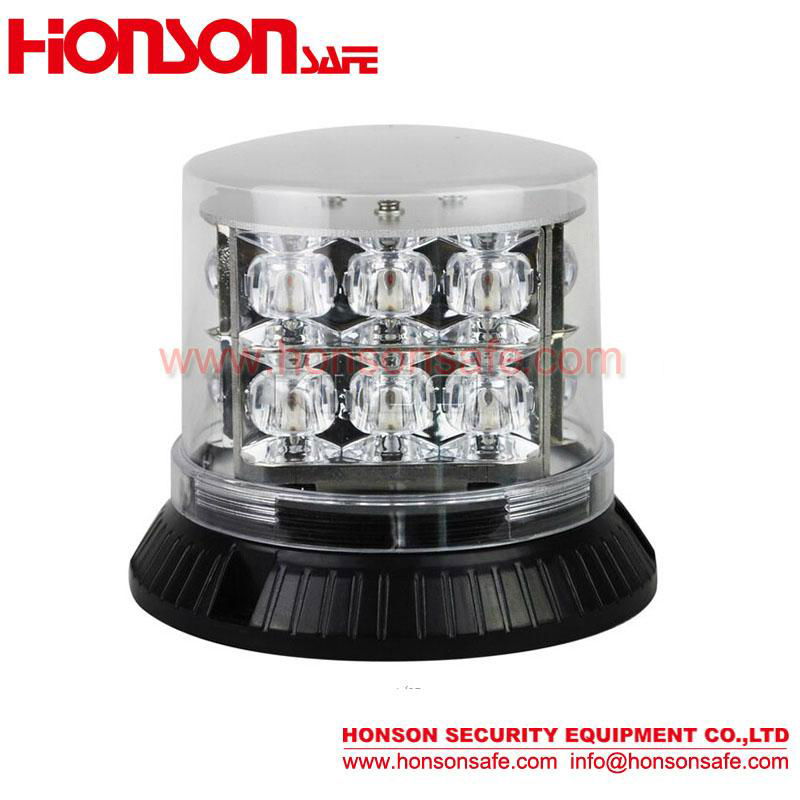 3W LED Strobe warning beacon Magnetic or LED amber beacon HTL-633 3