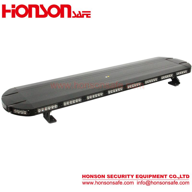 Hot super Low-Profile Aluminum alloy Body with hige power leds warning lightbar  2