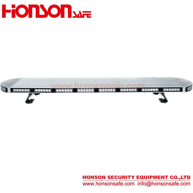 Hot super Low-Profile Aluminum alloy Body with hige power leds warning lightbar  4