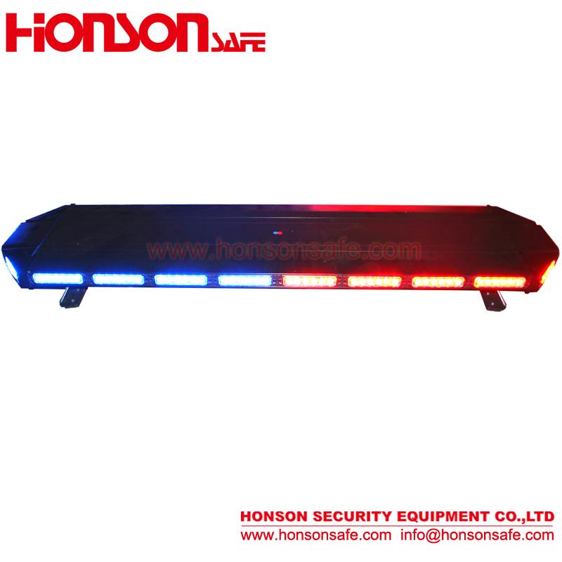 Hot super Low-Profile Aluminum alloy Body with hige power leds warning lightbar  3