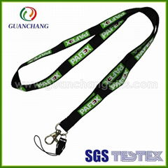 custom printed polyester fancy whistle