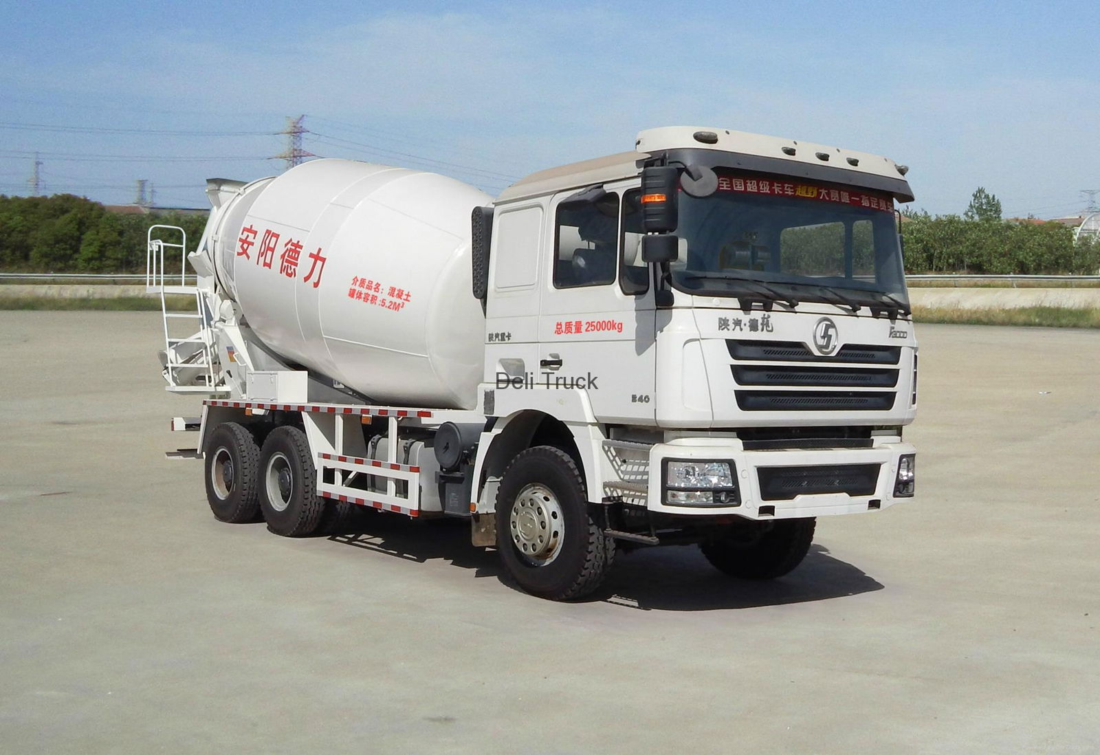 AYDL-Shacman cement mixer truck 3