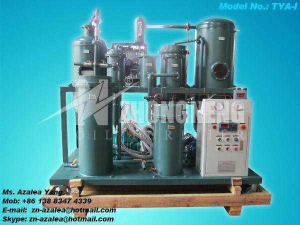 Series TYA-I Phosphate Ester Fire-resistant Hydraulic Oil Purifier 3