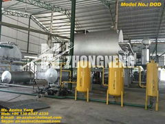 Series DOD Waste Oil Distillation & Converting System for Diesel Oil