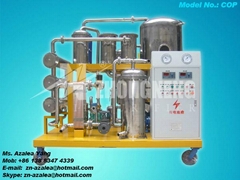 Series COP Vacuum Used Cooking Oil Purifier