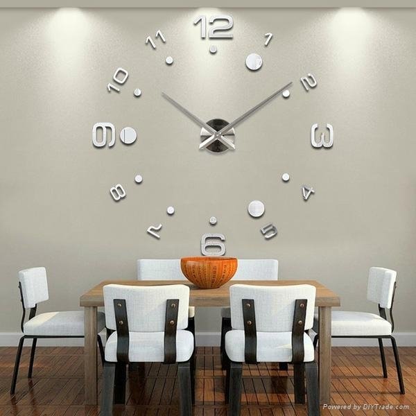 Wall Clock Large Diy Acrylic Clocks 