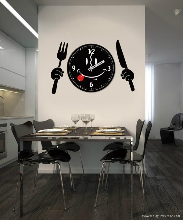Creative wall sticker clock 25A001 MAX3 brand (China Manufacturer
