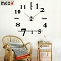 Diy different shape wall clock