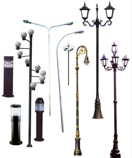 European style lighting poles  4