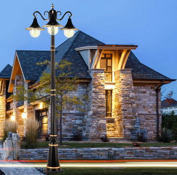 European style lighting poles  5