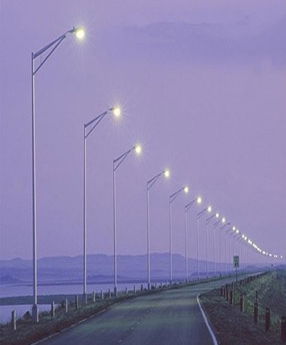 steel tubular lighting pole lamps 2