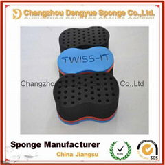 Various colors Polyurethane Salon Tool Lower distortion Hair Twist Sponges with 
