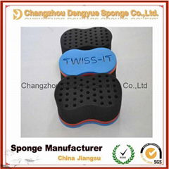 Various colors Polyurethane Salon Tool Lower distortion Hair Twist Sponges with