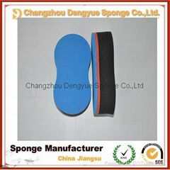 Colorful EVA and PU popular Sponge Brush durable Magic Twist Hair Sponge