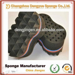 Popular Environmentally safe EVA and PU Hair Twist Sponges