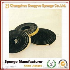 excellent black shockproof fireproof car/bus rubber seal strip