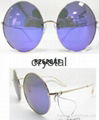 round shape fashion polarized sunglasses 2