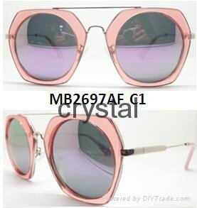 round shape fashion polarized sunglasses 3