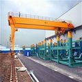 BMH Model Electric Hoist Semi-Gantry Crane