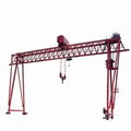 Single Girder Gantry Crane With Hook For