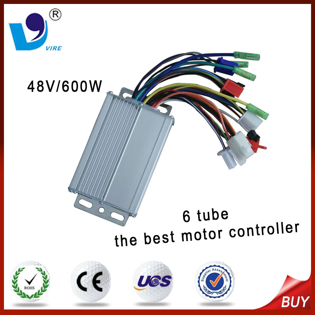 Electric Bike Motor Driver 800W 48V 6 Mosfet