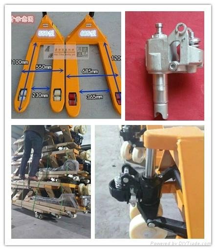 Hydraulic Hand Pallet Truck with German Style Pump