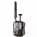 12MP 4G Cellular Hunting Trail camera sending 30s video reading local time 2