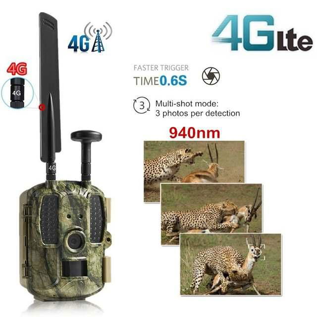 12mp Outdoor Infrared 4G cellular Game Scouting Camera sending big file 3