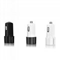 Portable 2.1A Bullet Dual USB Car Charger 2