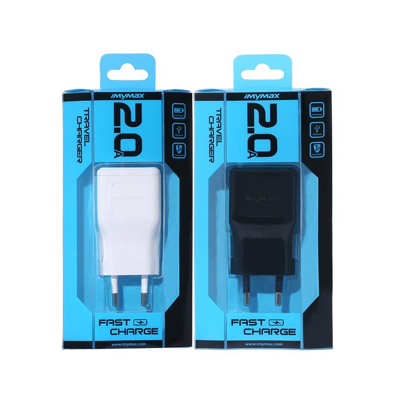 Portable EU 5V 2A USB Travel Charger