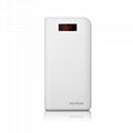 Imymax External Portable 30000mAh 2 USB Interface Carbon Power Bank with LED  2