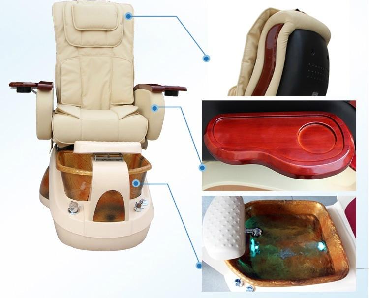 beauty electric recliner stylish massage pedicure spa chair 5