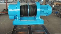10t single drum high speed cable pulling winch