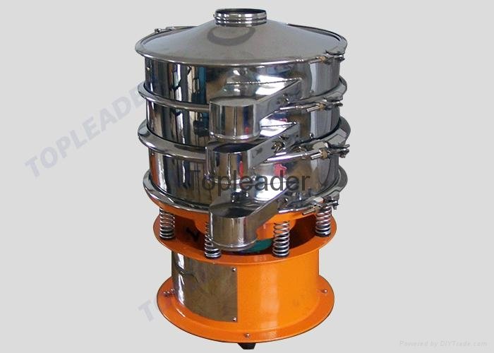 3 layer 500 mesh rotatory vibrating sieving machine 2