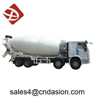 Concrete mixer truck weight