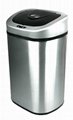 DZT-80-4 stainless infrared sensor smart trash receptacle waste bin