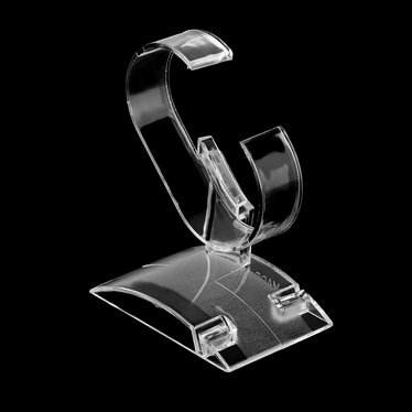 High quality C shape acrylic watch display stand 4