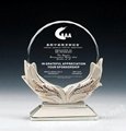 2016 customized besting-selling silk screen acrylic trophy