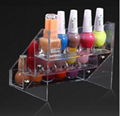 Fashion hot sale 4 layers transparent acrylic nail polish stand display 2