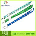 High quality derict sale polyester sublimation bottle opener lanyard 3