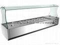 table salad fridge cooler bench 304